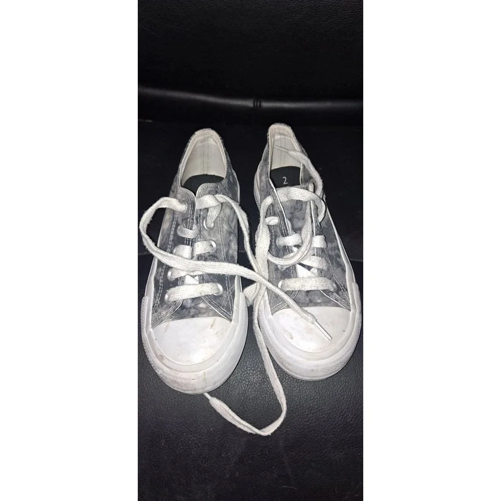 Wonder Nation Memory Foam Girls Shoes Size 2